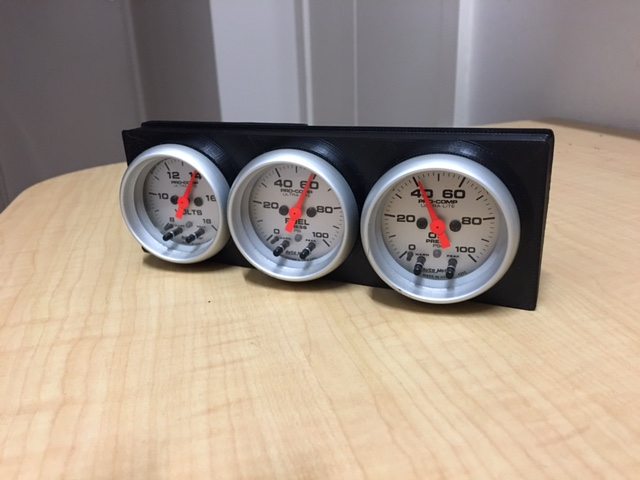 3 Gauge Cluster for Commodores